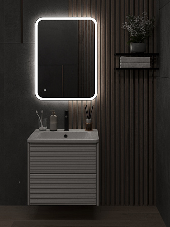 Зеркало с подсветкой КАПЕЛЛА (60*80 /80*60) /универсальное/ AQUA DE MARCO